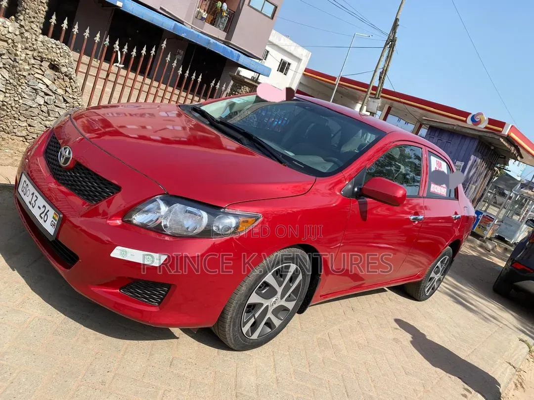 Toyota Corolla 2010 Red