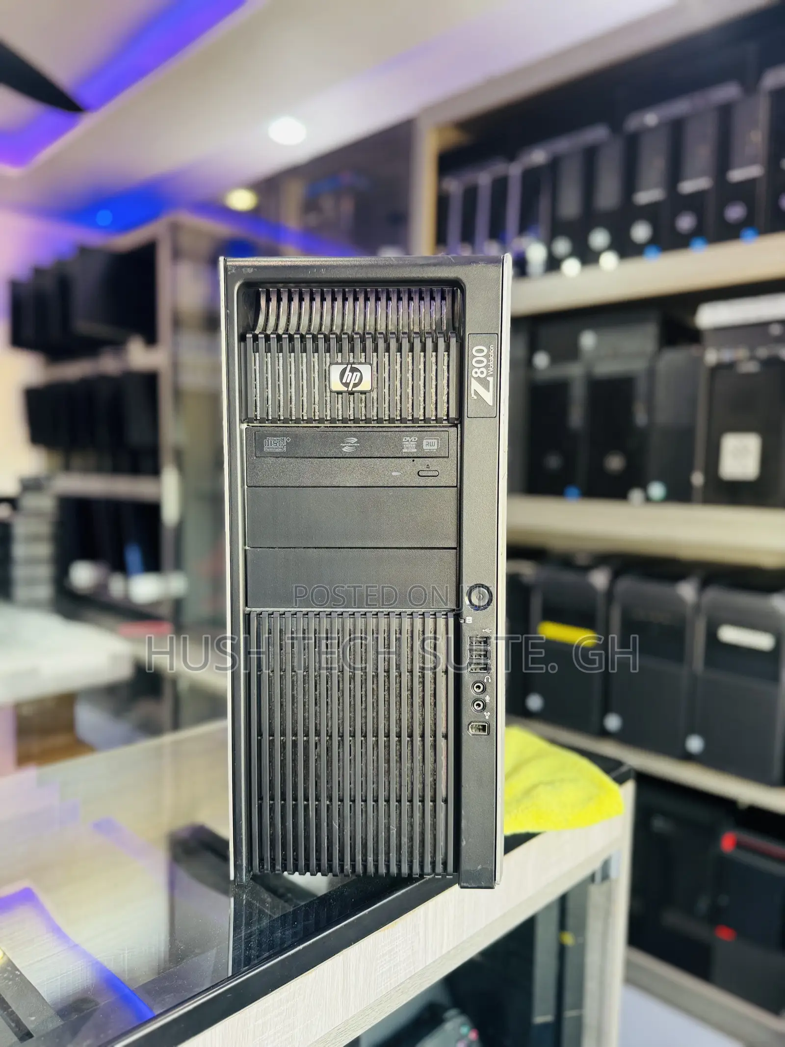 Desktop Computer HP Z800 16GB Intel Xeon HDD+SSD 1.5T