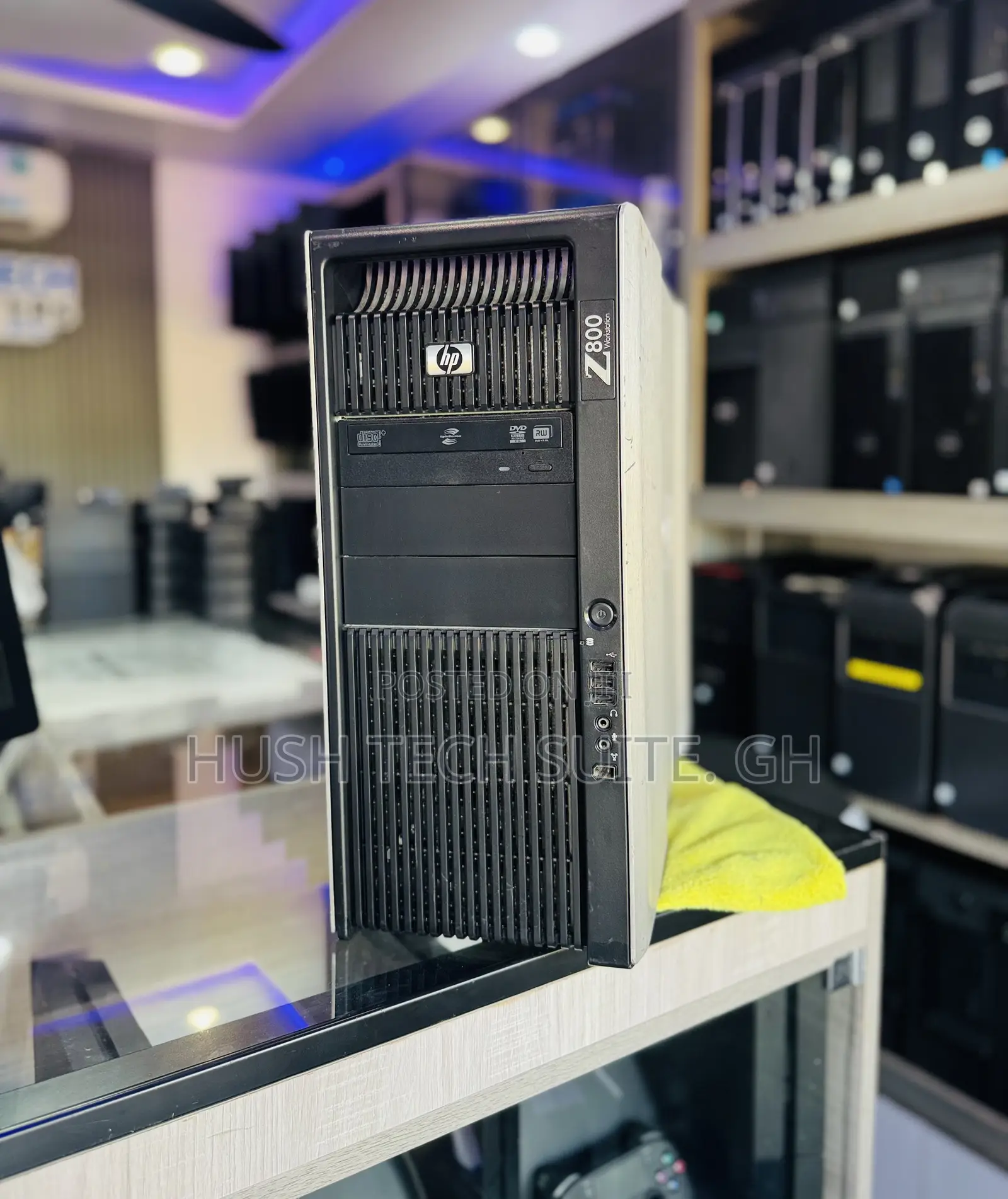 Desktop Computer HP Z800 16GB Intel Xeon HDD+SSD 1.5T