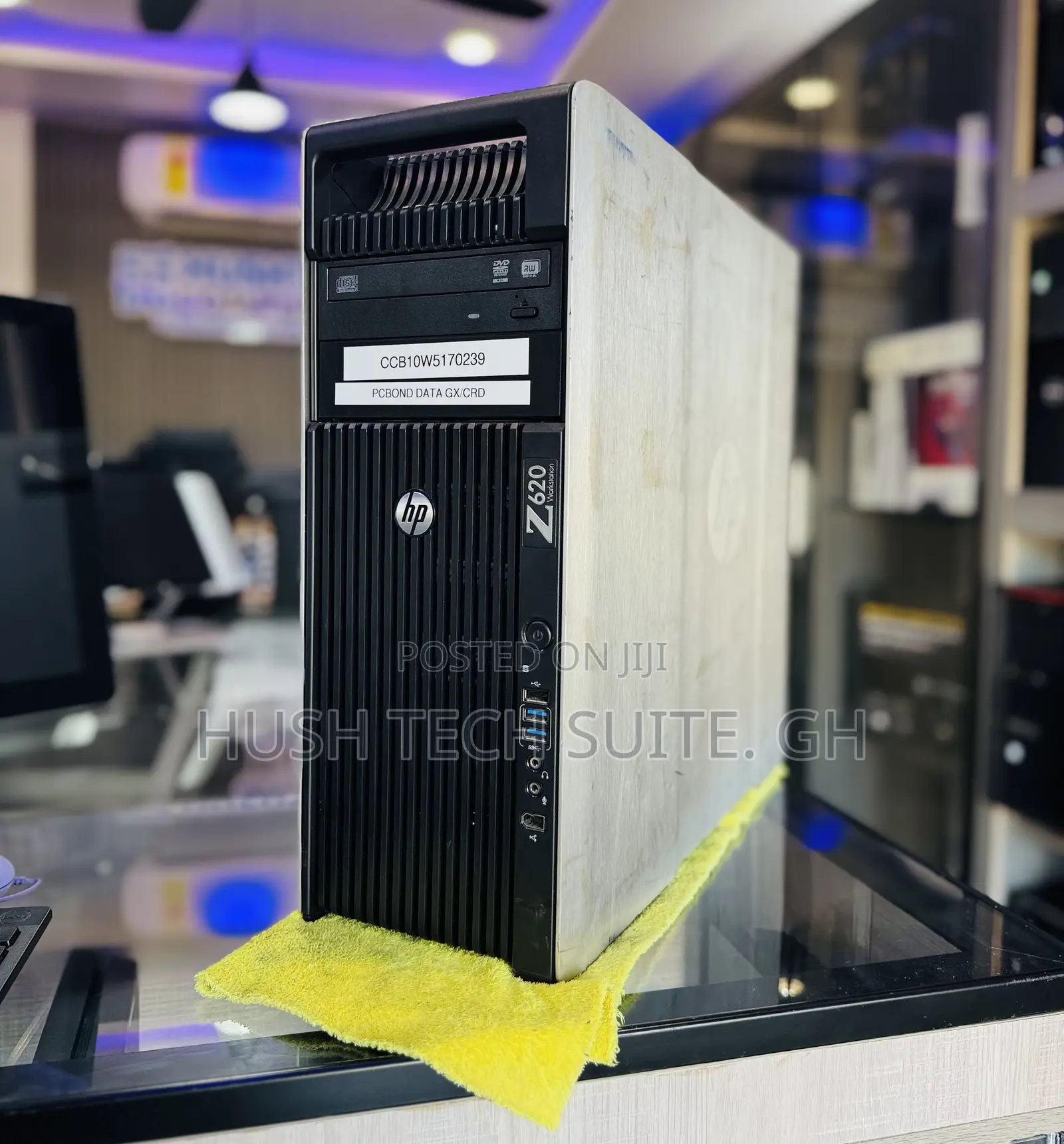 Desktop Computer HP Z620 16GB Intel Xeon HDD+SSD 1.5T