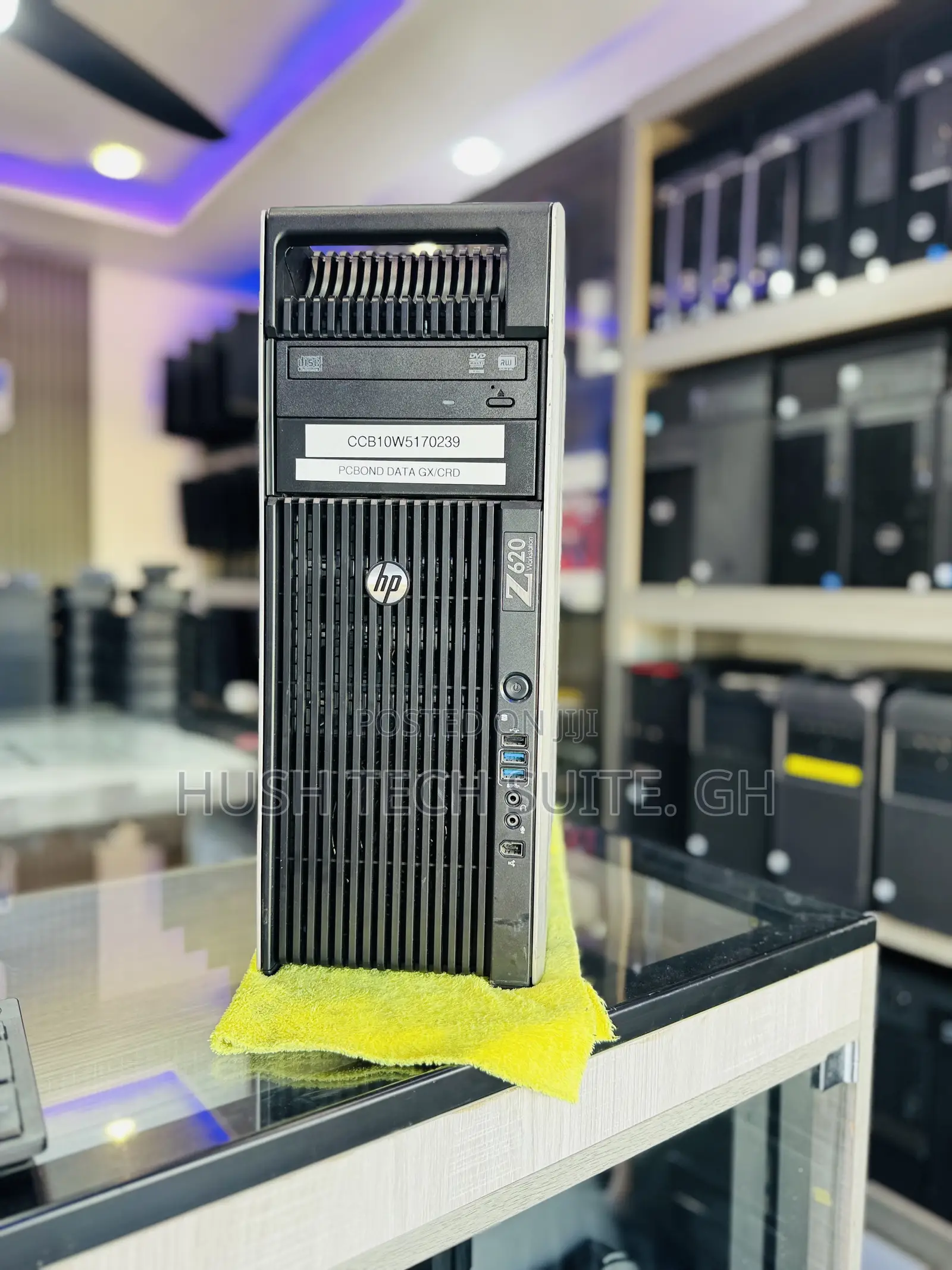 Desktop Computer HP Z620 16GB Intel Xeon HDD+SSD 1.5T