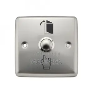 ZKTeco EX-801B Metal Push Exit Button for Access Control