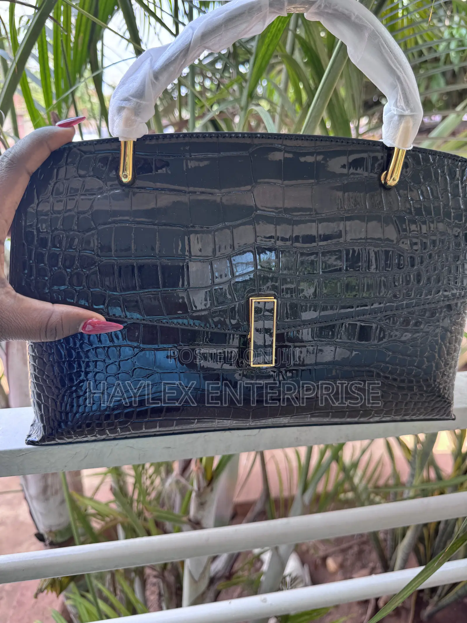 Luxurious Black Hand Bags