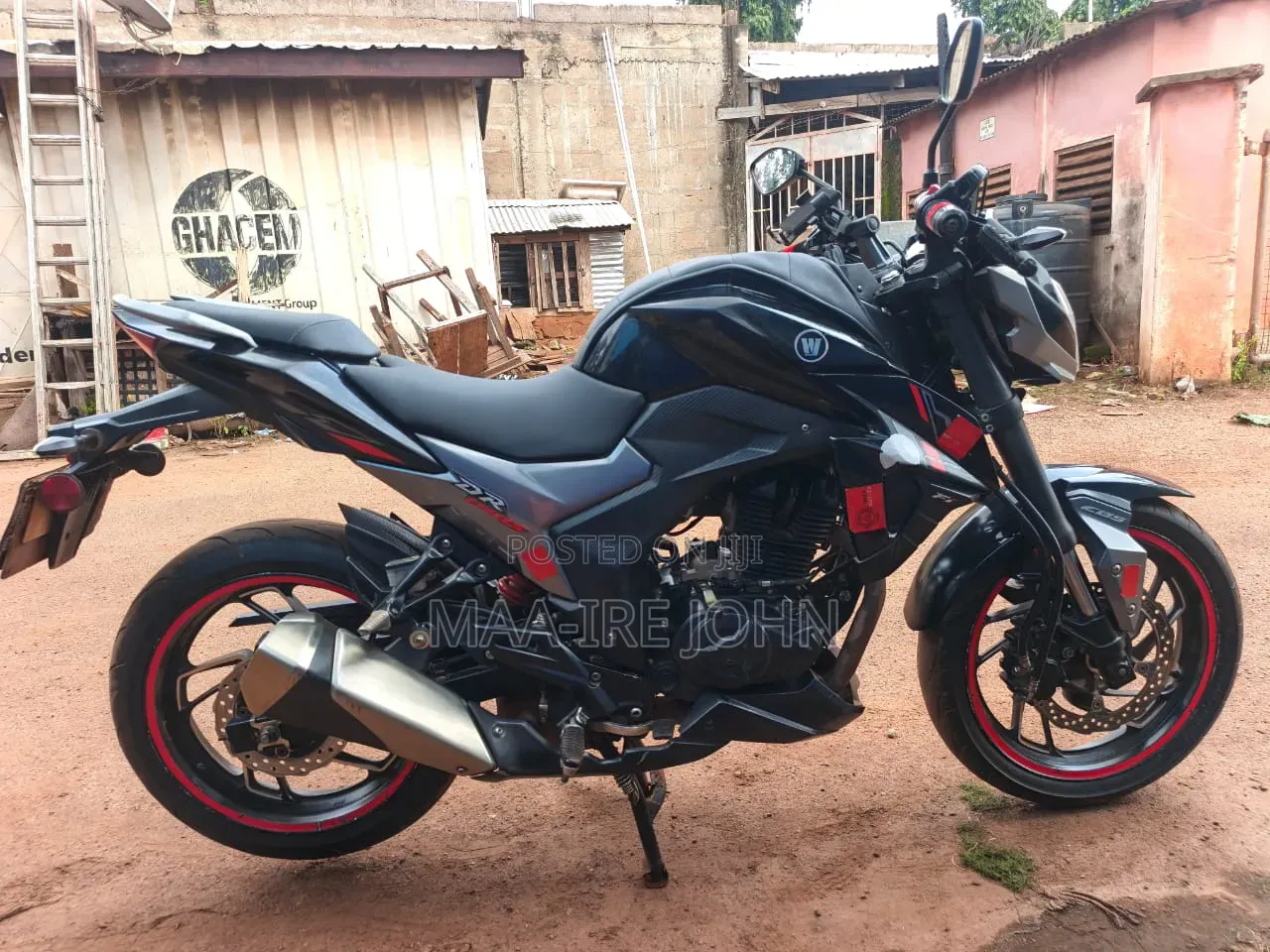 Haojue DR190S 2025 Black