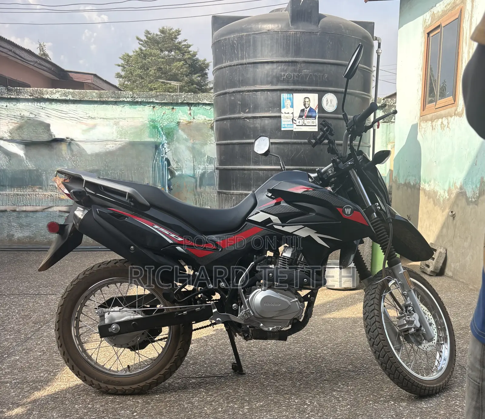 Haojue NK150 2025 Black