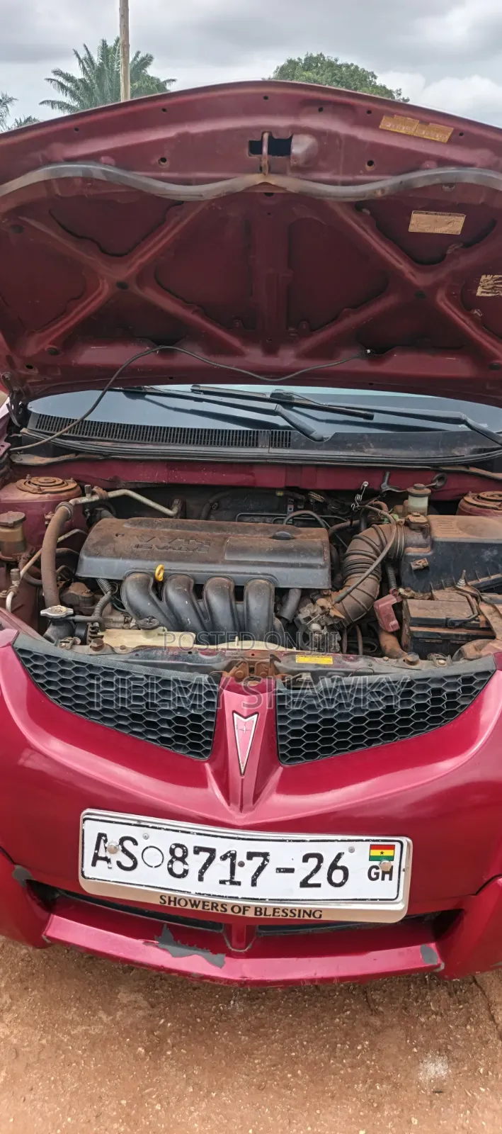 Pontiac Vibe Automatic 2004 Red