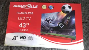 Brand New (Still in Box) Sunnywalk 43” Frameless LED TV – Model D-4380