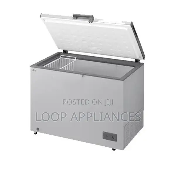 New LG 142 Litres LED Lighting Fast Freezing GCFB145BQCF Chest Freezer