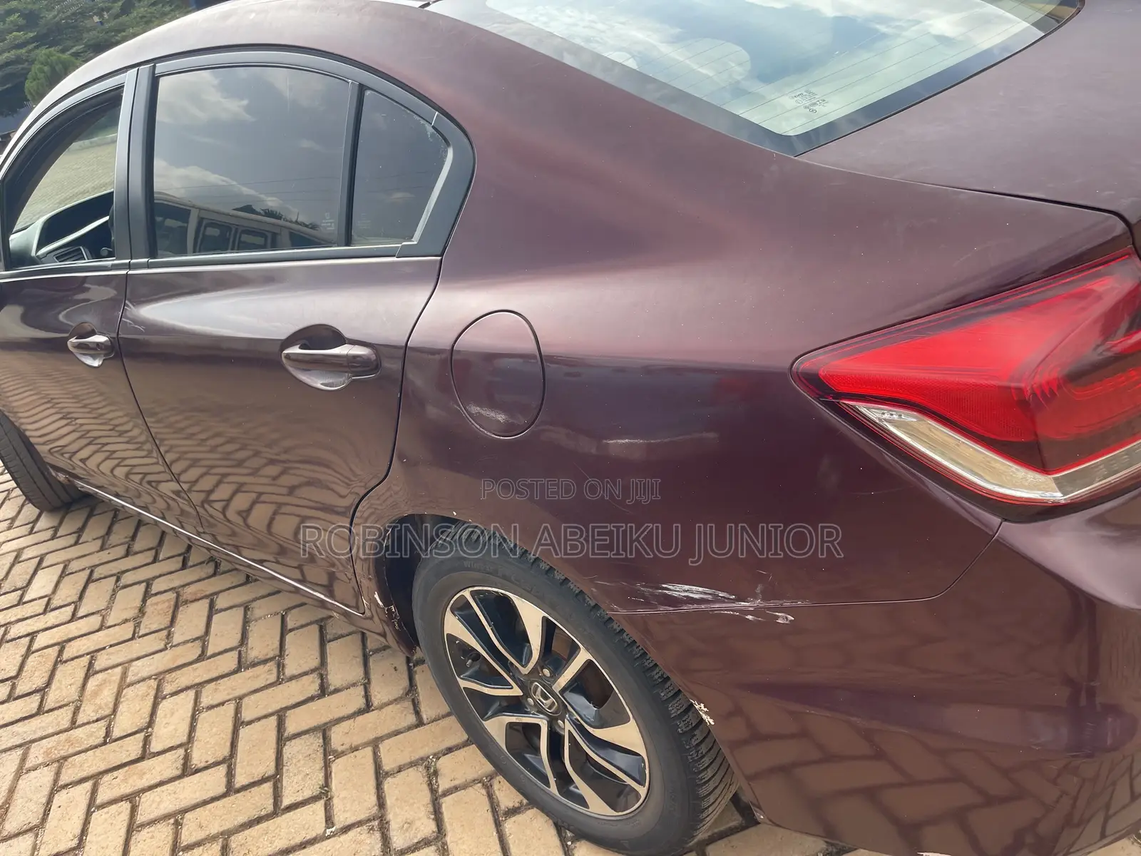 Honda Civic Sedan LX 2013 Beige
