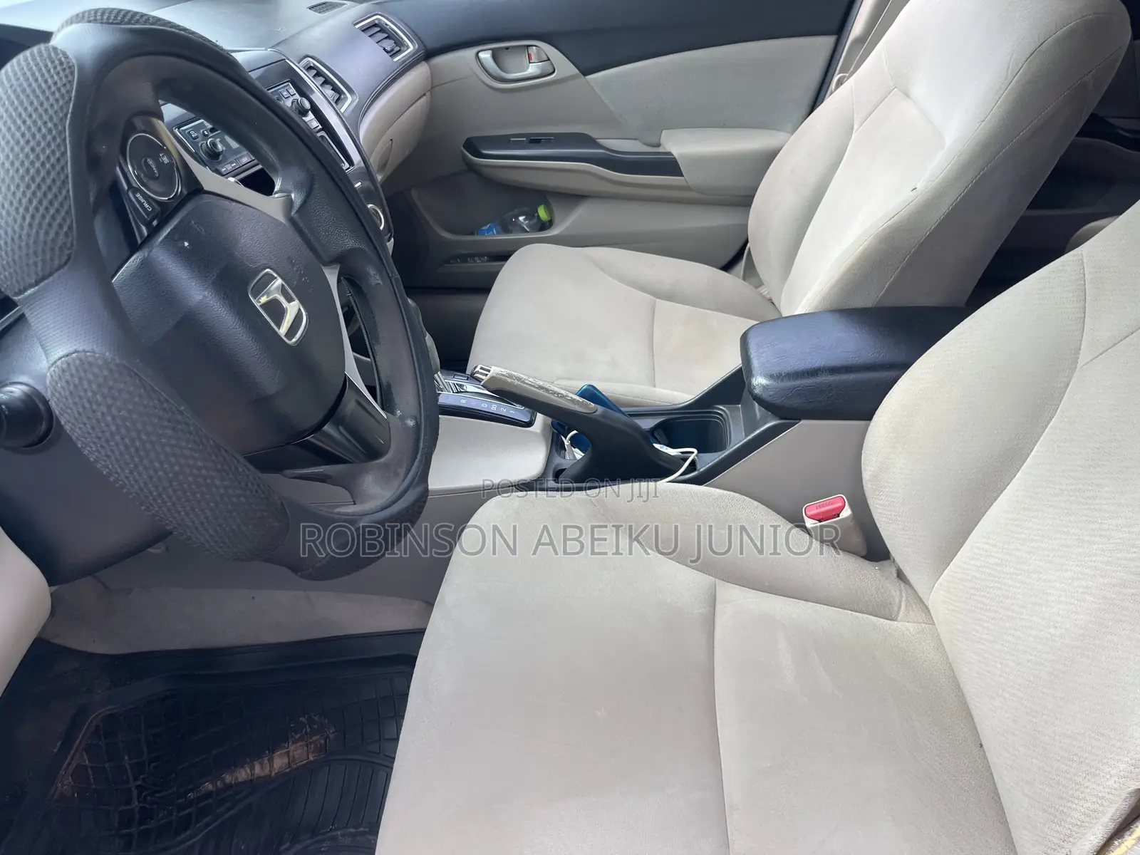Honda Civic Sedan LX 2013 Beige