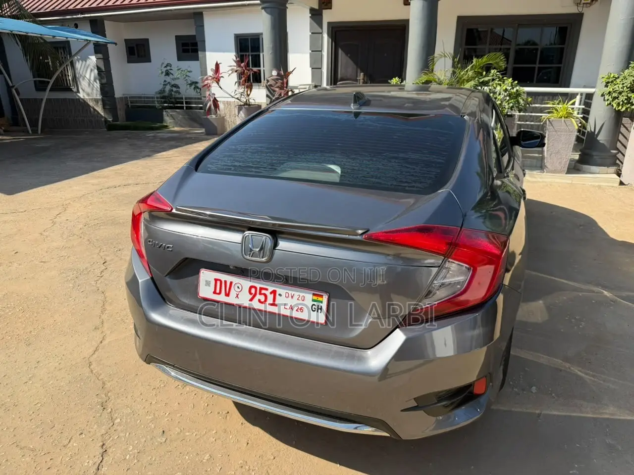 Honda Civic Touring Sedan 2019 Gray