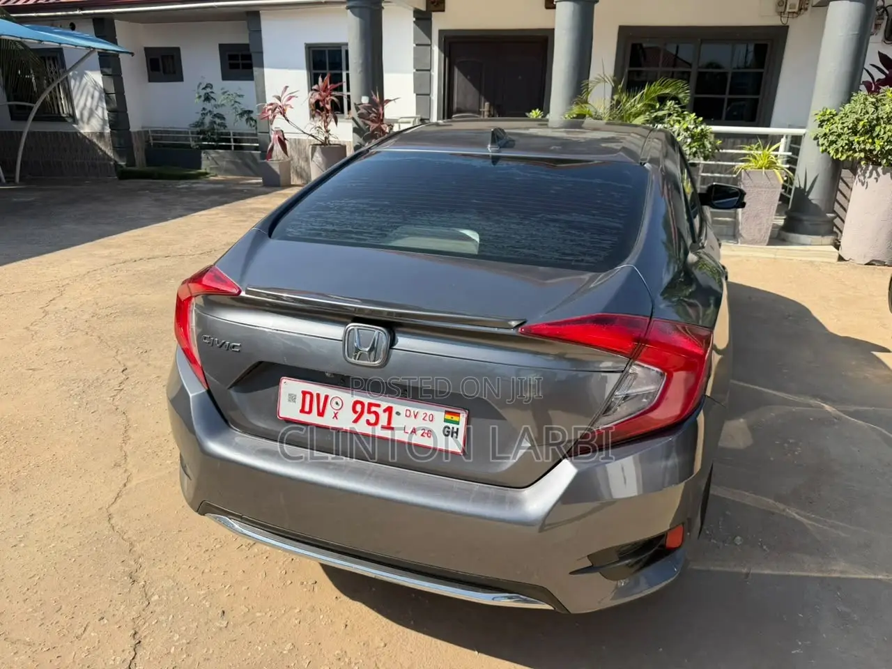 Honda Civic Touring Sedan 2019 Gray
