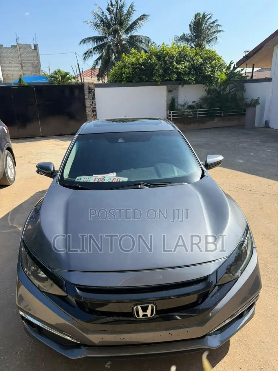 Honda Civic Touring Sedan 2019 Gray