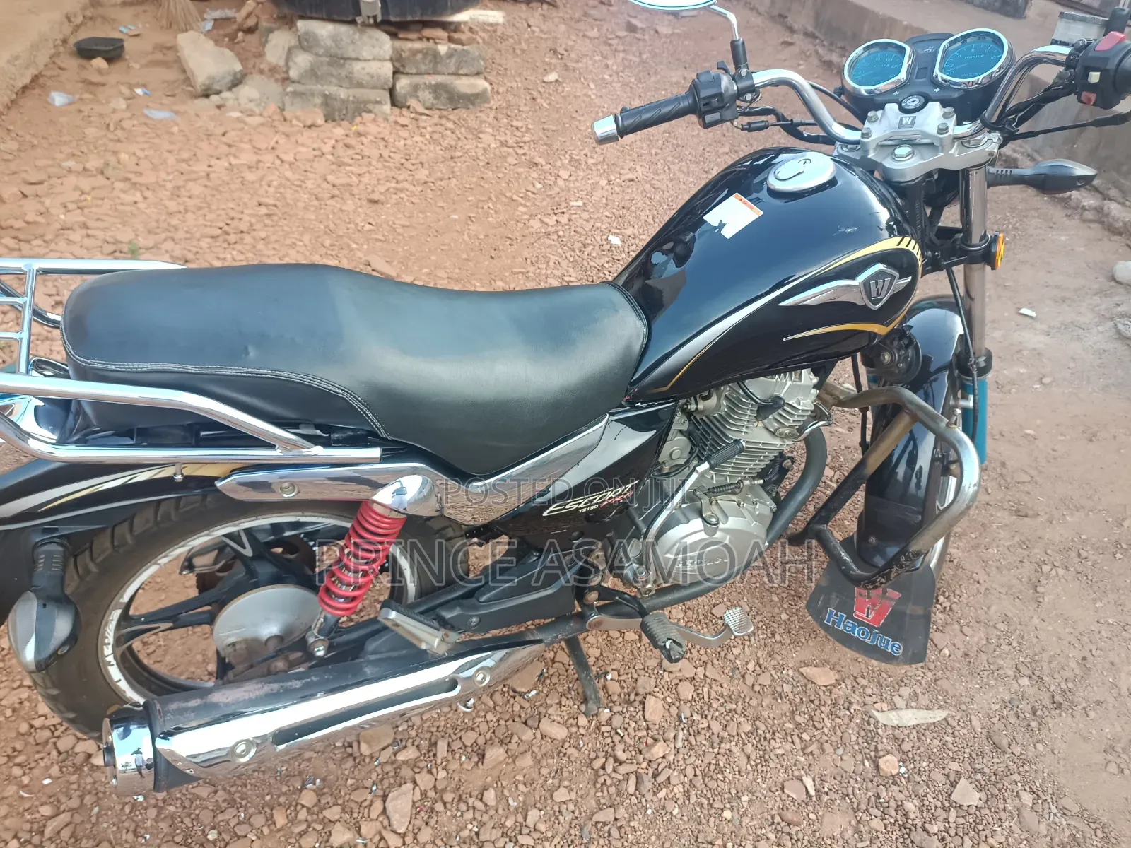 Haojue TZ150 PRO 2022 Black