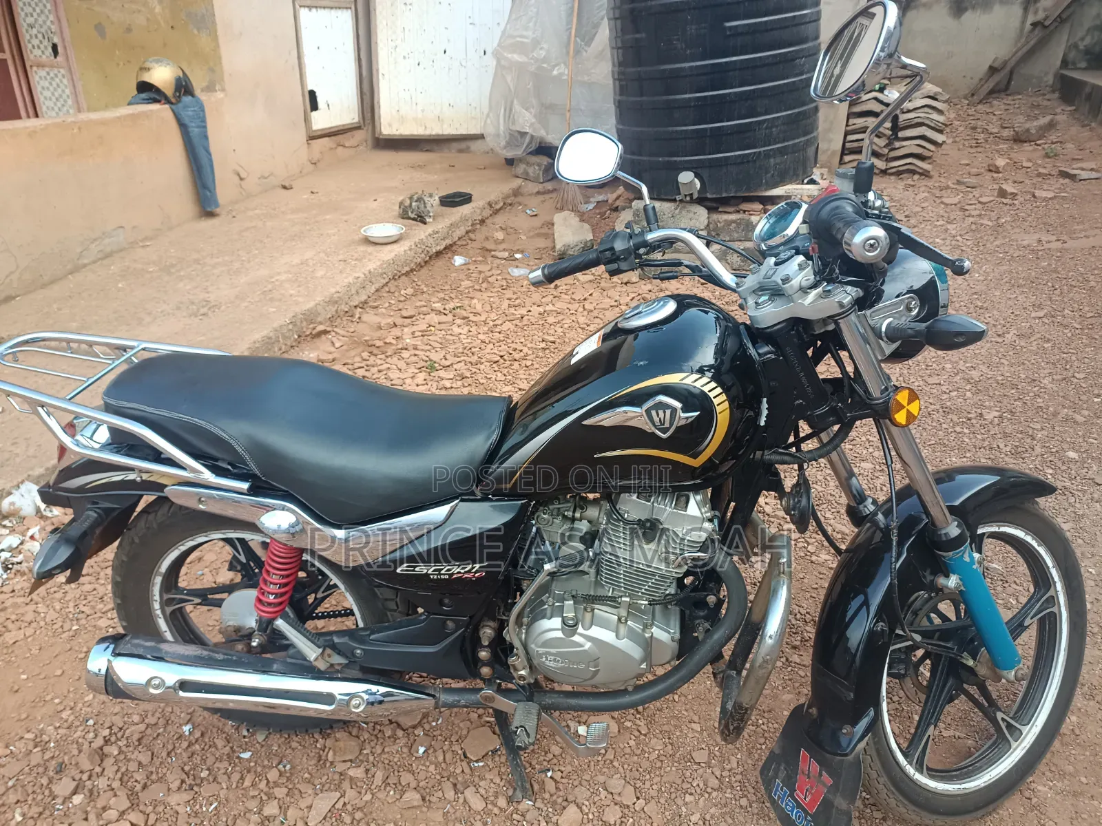 Haojue TZ150 PRO 2022 Black