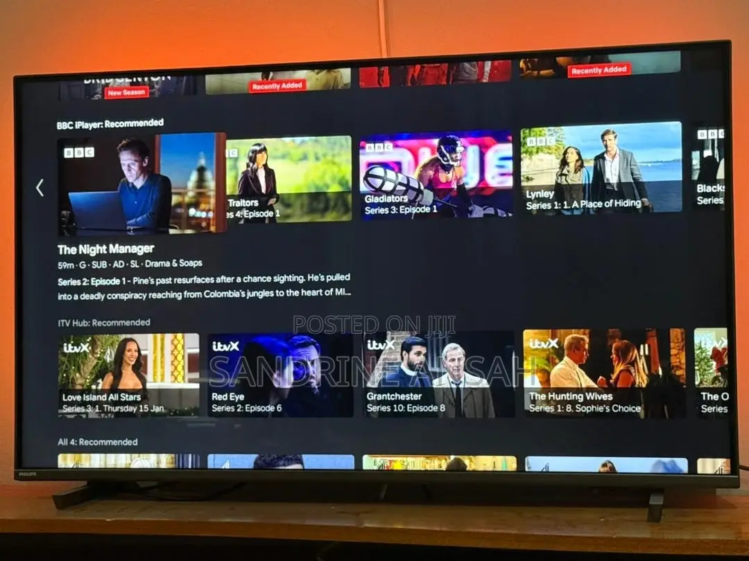 43" Philips 4k Ultra HD Smart Android Led TV Ambilight Voice-Cont