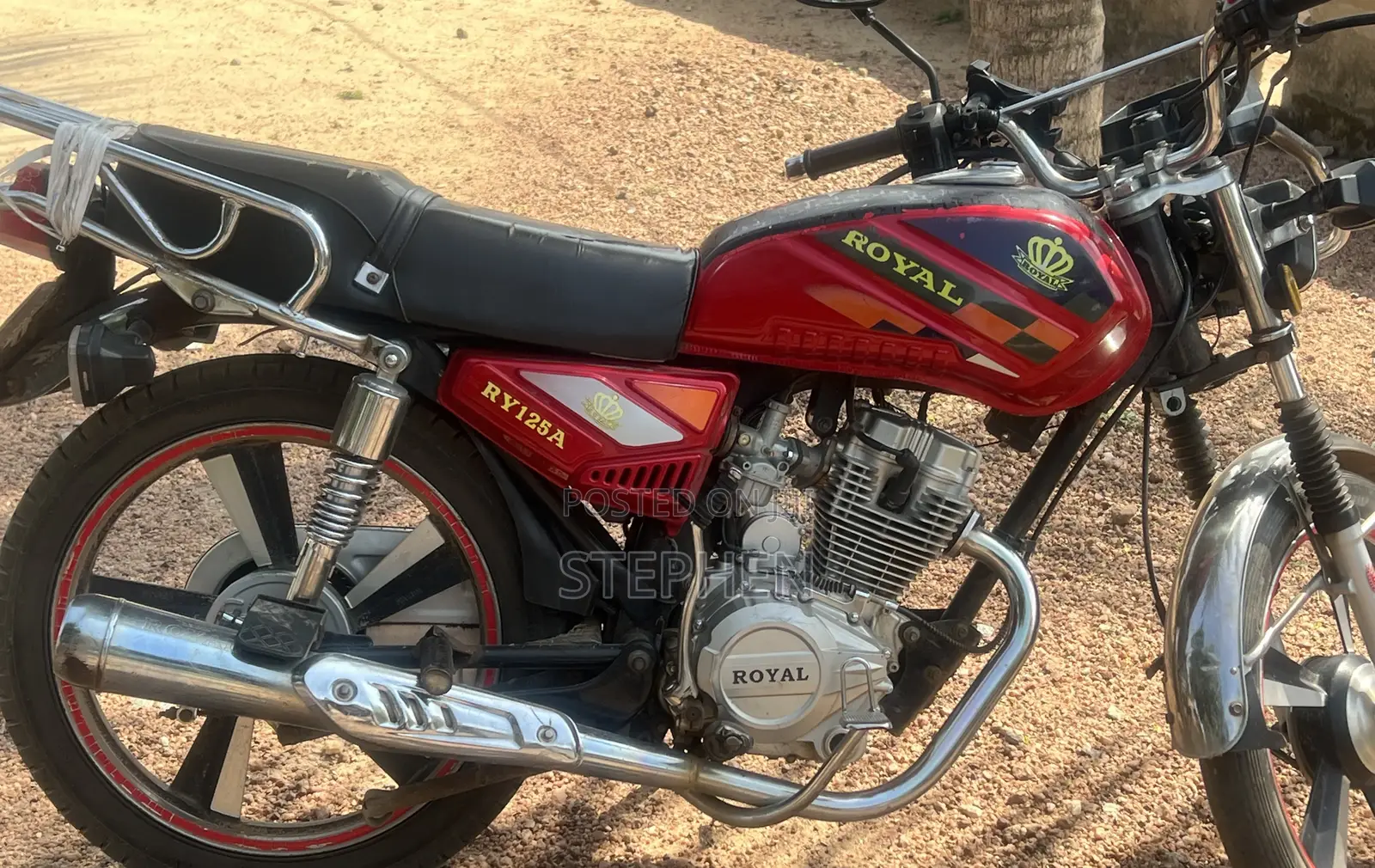 Royal RY125 2024 Red