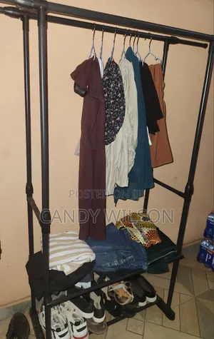 Double Side Clothes Rack