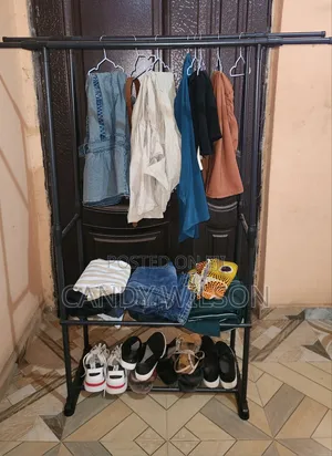 Double Side Clothes Rack