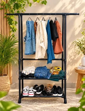 Double Side Clothes Rack