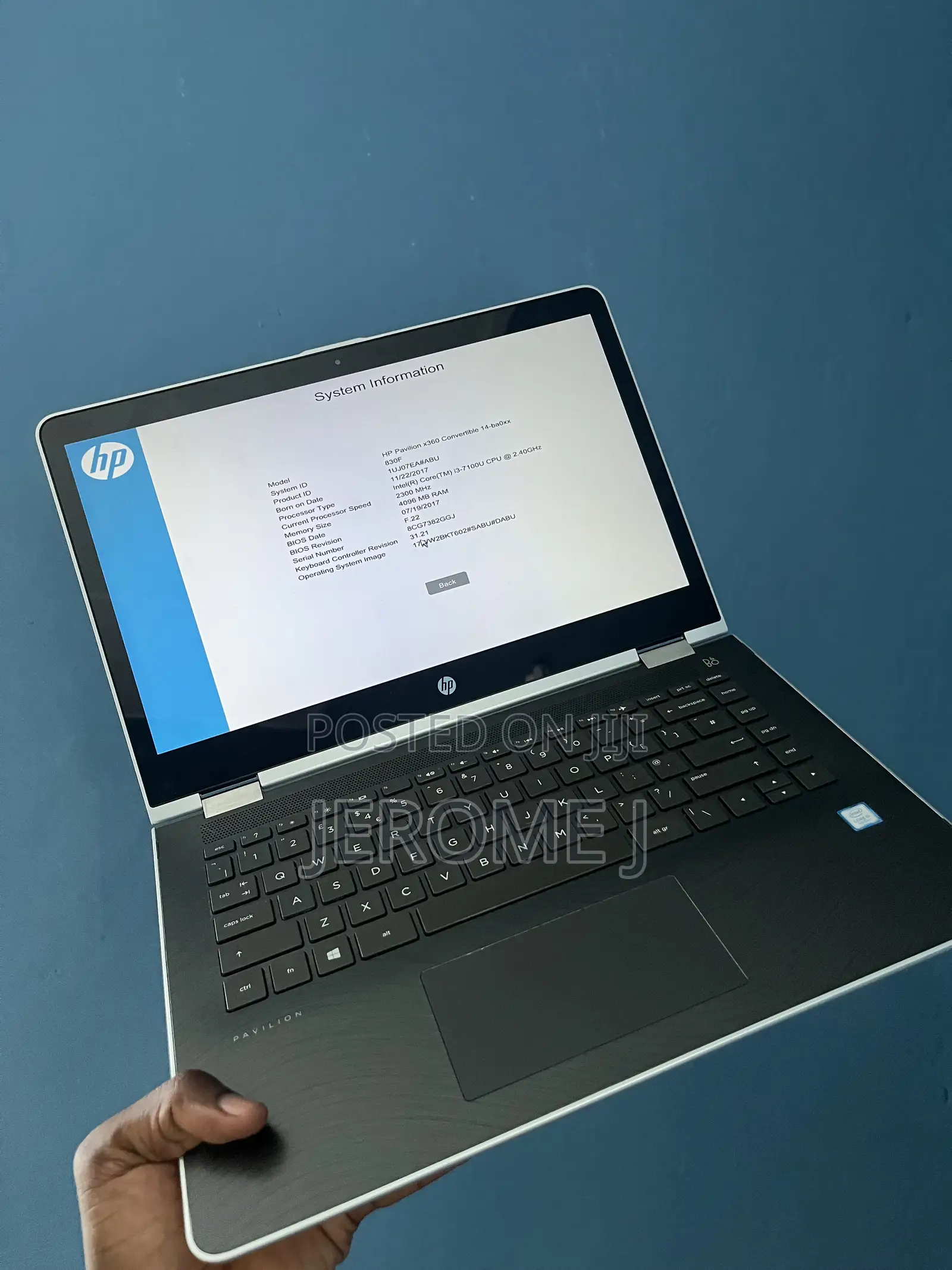 Laptop HP Pavilion x360 4GB Intel Core i3 SSD 128GB