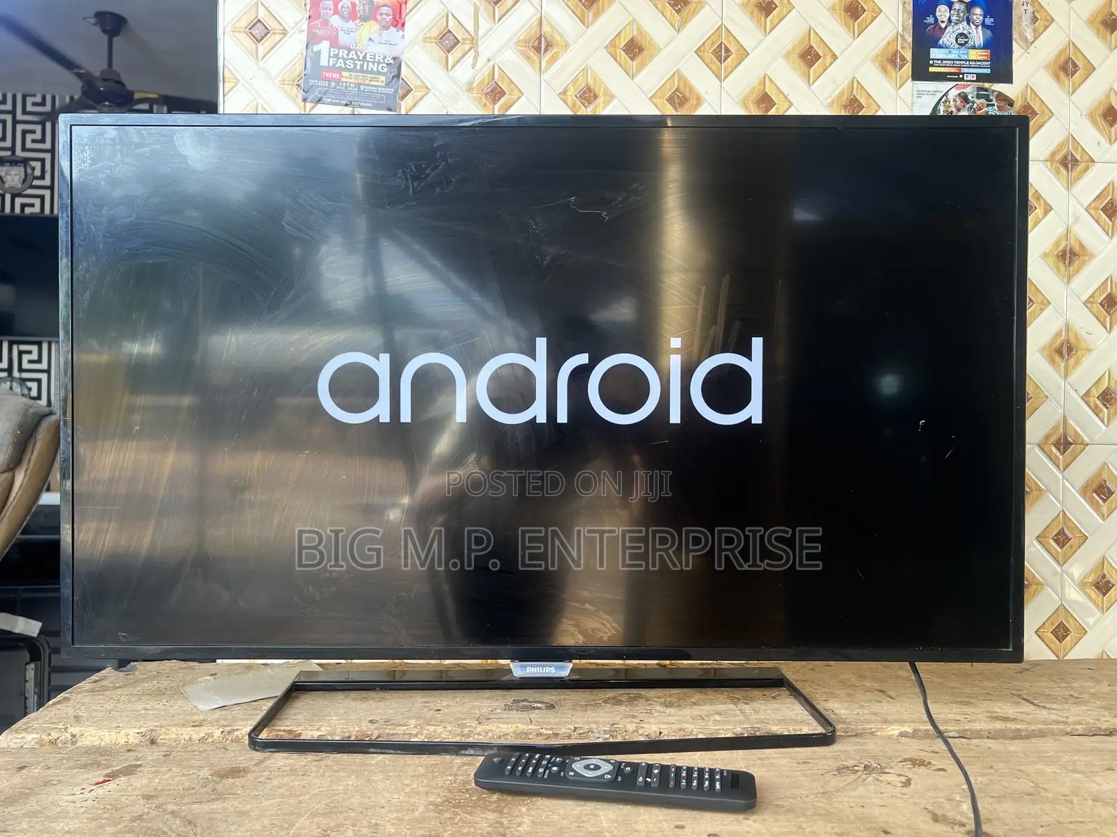 PHILIPS 40-Inch 4K Ultra HD Smart Television Powered by Android.