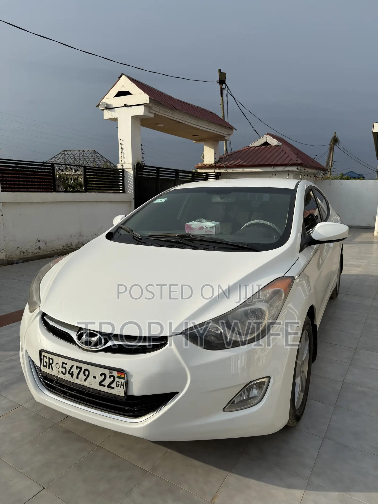 Hyundai Elantra 2013 White