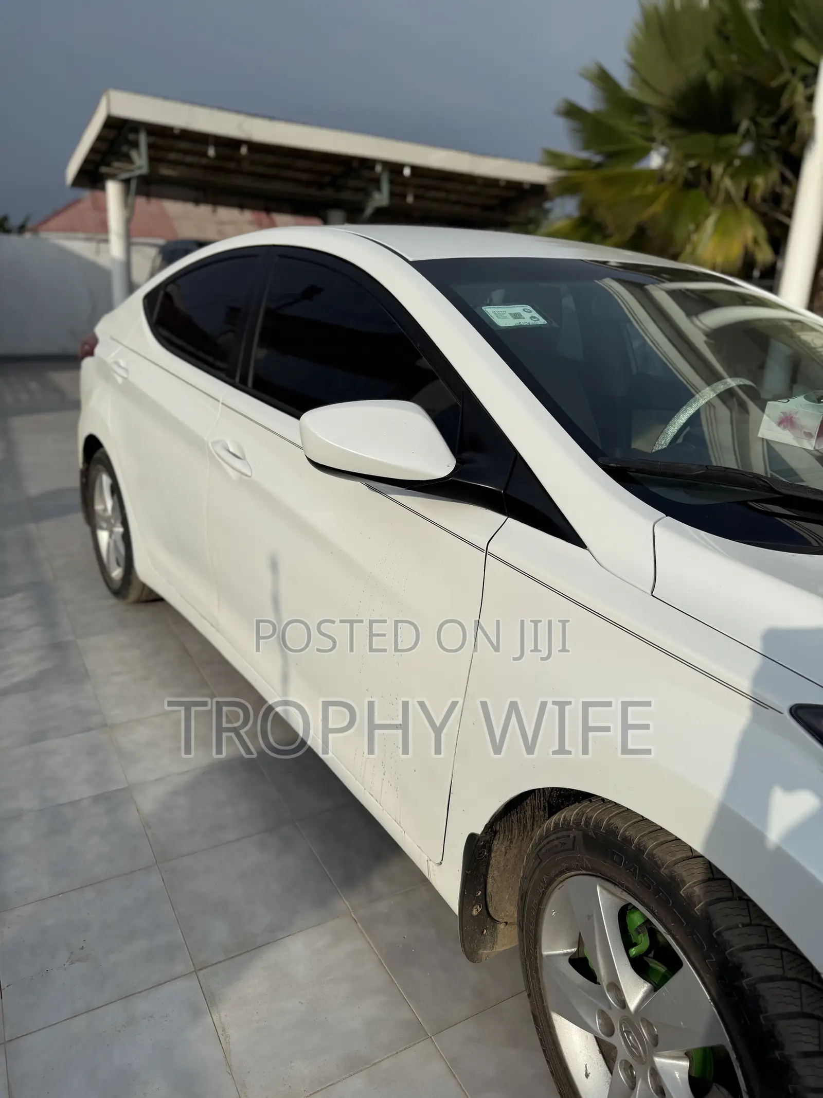Hyundai Elantra 2013 White