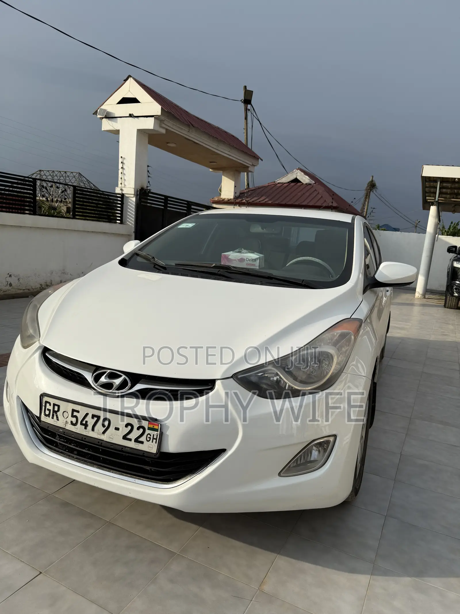 Hyundai Elantra 2013 White