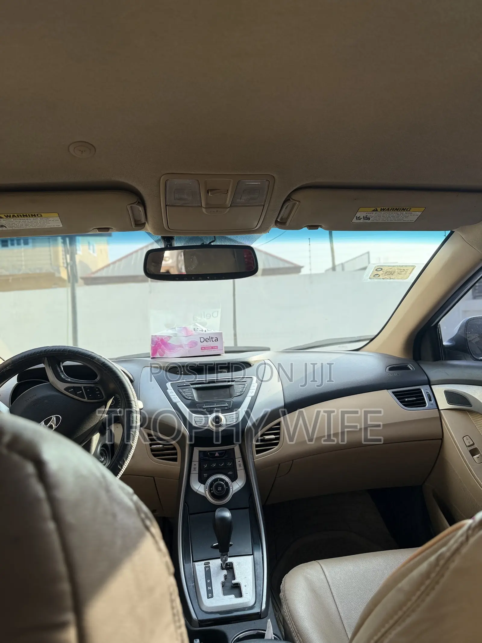 Hyundai Elantra 2013 White
