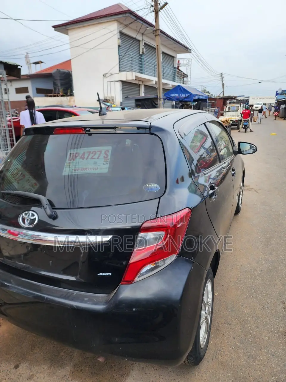 Toyota Vitz 2015 Black