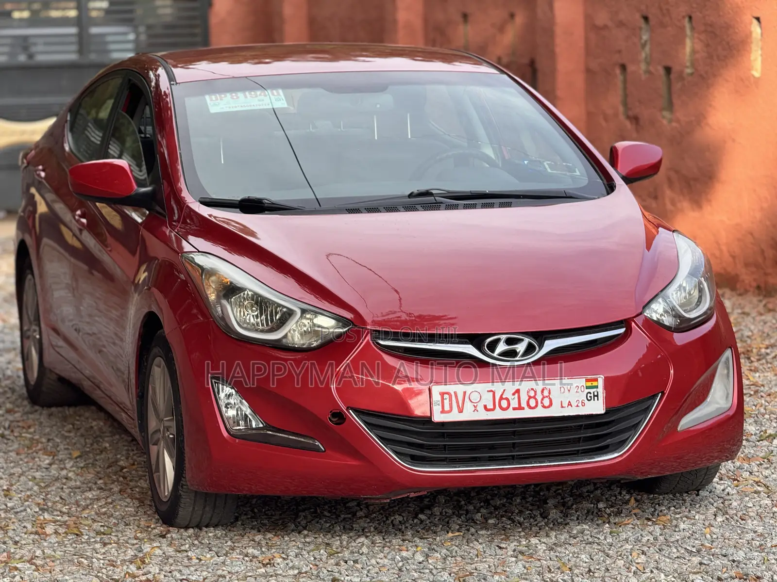 Hyundai Elantra SE 4dr Sedan (1.8L 4cyl 6A) 2015 Red