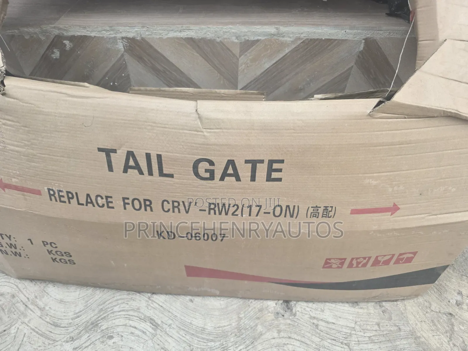Honda Cr-v 2017-2022 Tailgate or Boot Skeleton