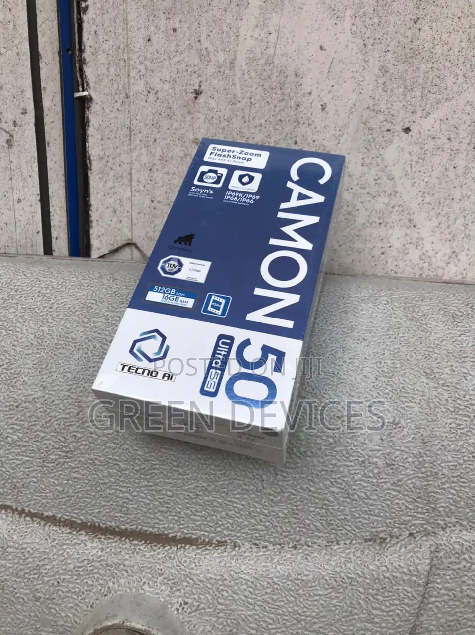 New Tecno Camon 50 Ultra 512 GB Gray