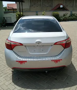 Toyota Corolla 2016 Silver