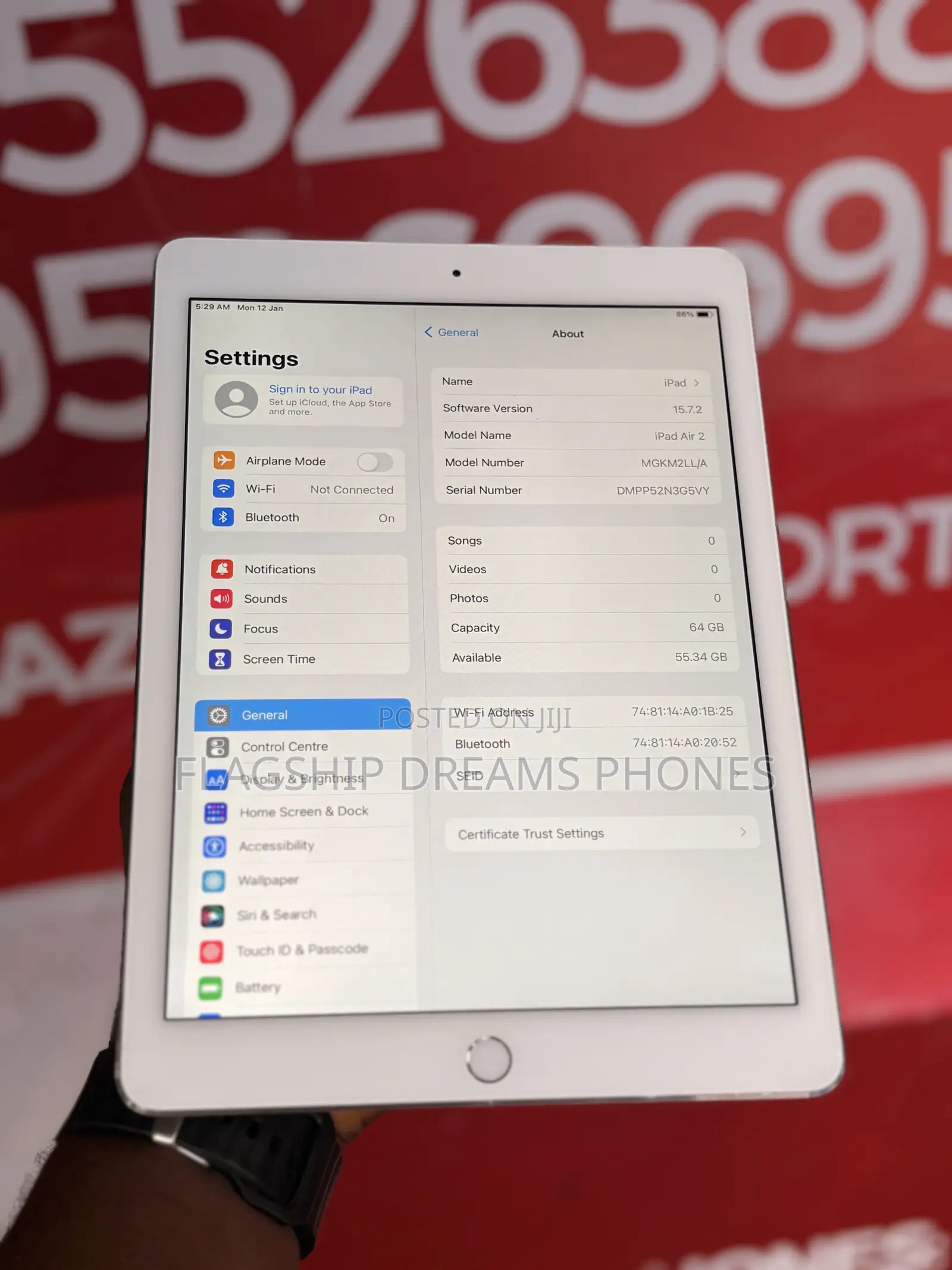 Apple iPad 9.7 64 GB Silver