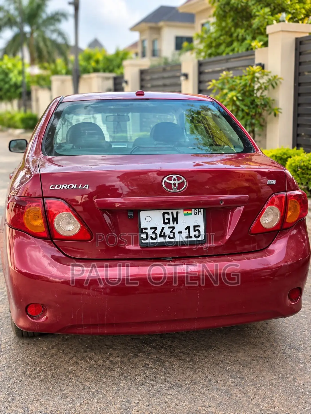 Toyota Corolla LE 4dr Sedan (1.8L 4cyl 4A) 2010 Red