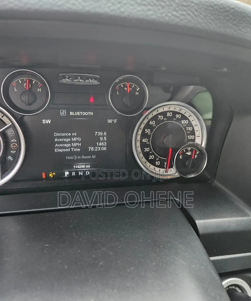 Dodge RAM 1500 3.6 Petrol AWD 2018 Gray