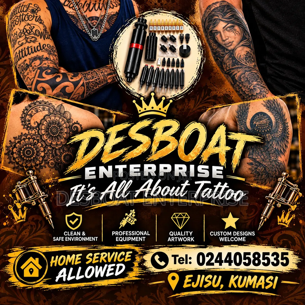Professional Tattoo Service