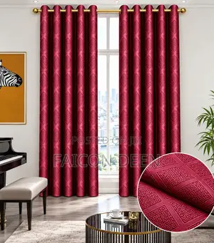 Sunblock Blackout Curtains for Modern Homes Perfect for Hotels ,Airbnb