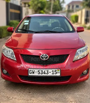 Toyota Corolla 2010 Red