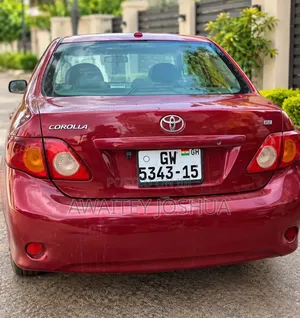 Toyota Corolla 2010 Red