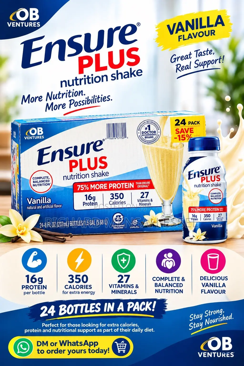 Ensure PLUS Nutrition Shake