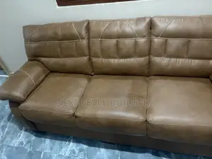 3-in-1 Pure Leather Sofa for Sale!