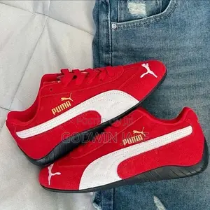 PUMA Speedcat Low-Top Sneakers Red/White - Unisex