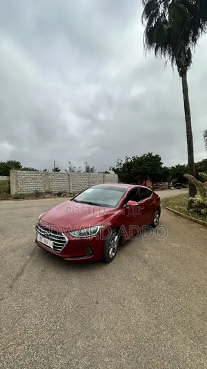 Hyundai Elantra Limited Sedan FWD (2.0L 4cyl 6A) 2017 Red