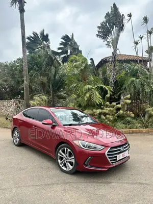 Hyundai Elantra Limited Sedan FWD (2.0L 4cyl 6A) 2017 Red