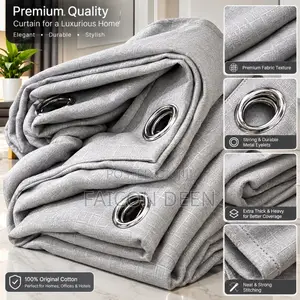Rich Texture , Stunning Appearance; Sunblock Total Blackout Curtains