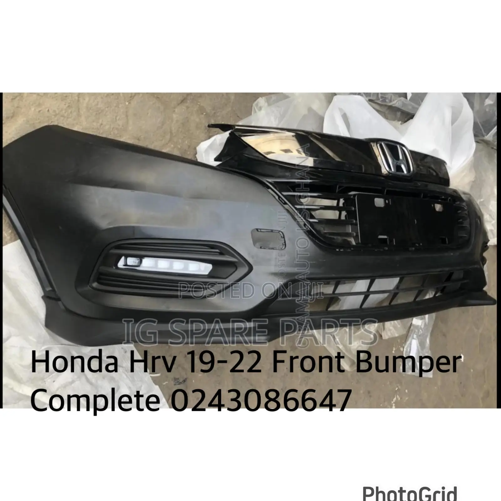 Honda HRV 2019-2022 Front Bumper Complete High