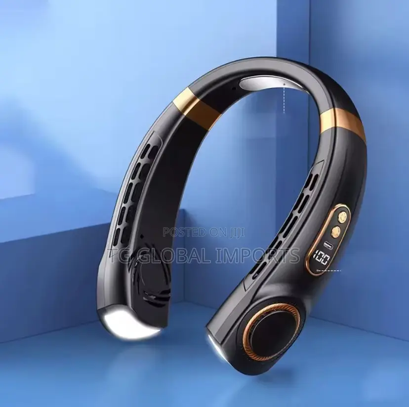Portable Bladeless Neck Fan (Hands-Free Rechargeable)